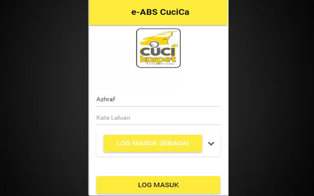 Senarai Website Affiliate Murah 2020 | Mobile Apps e-ABS Cuci Karpet sudah siap 90%